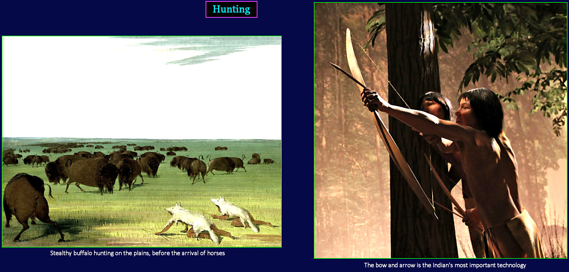 Indian hunting